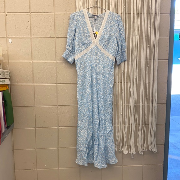 Rixo x Target Floral Puff Sleeve Lace Swing Dress ⭐️ - Picture 6 of 14